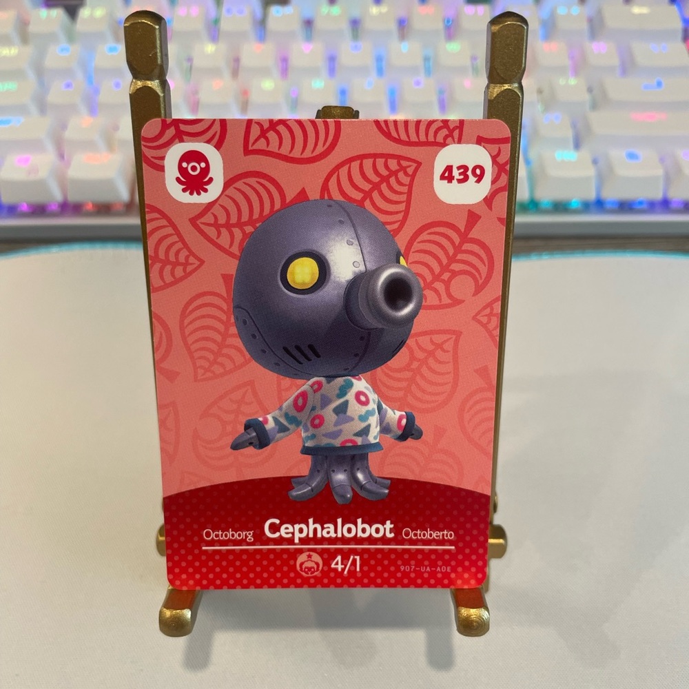 Animal Crossing amiibo Cephalobot 439